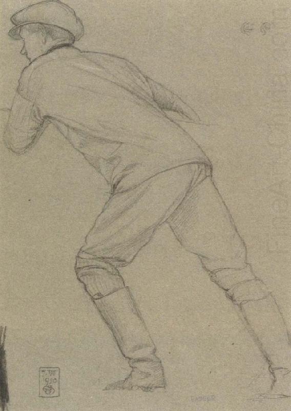 Fisherman Study, Joseph E.Southall